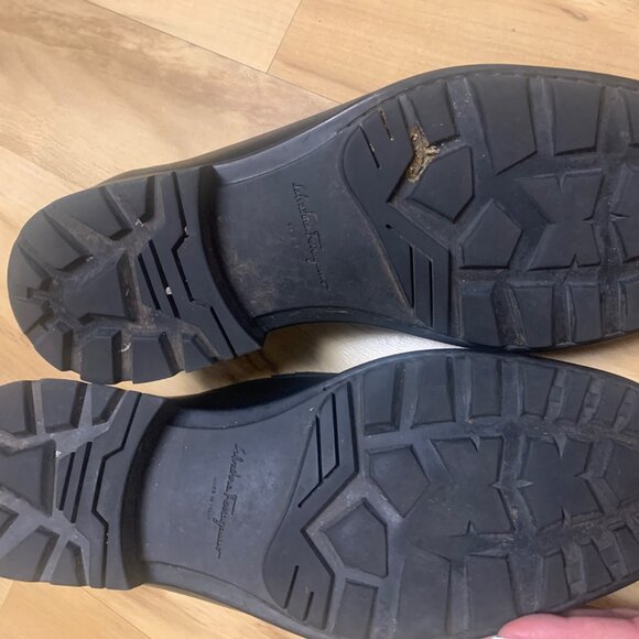 Salvatore Ferragamo Black Loafers - Picture 9 of 16